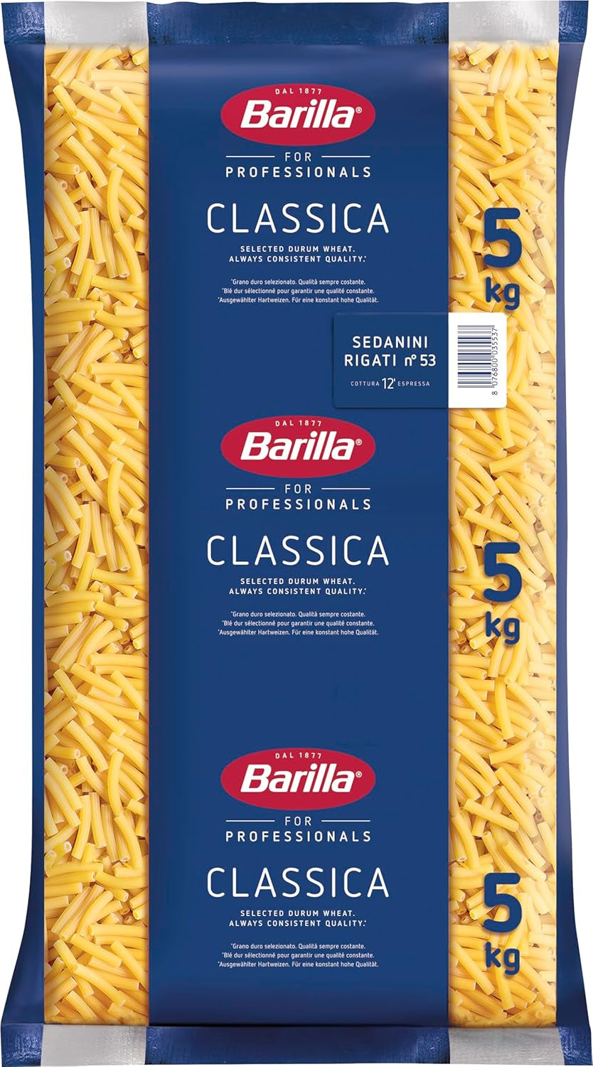 Penne Rigate Barilla durumtarwepasta n. 73 – Pak van 1 (1x5kg)