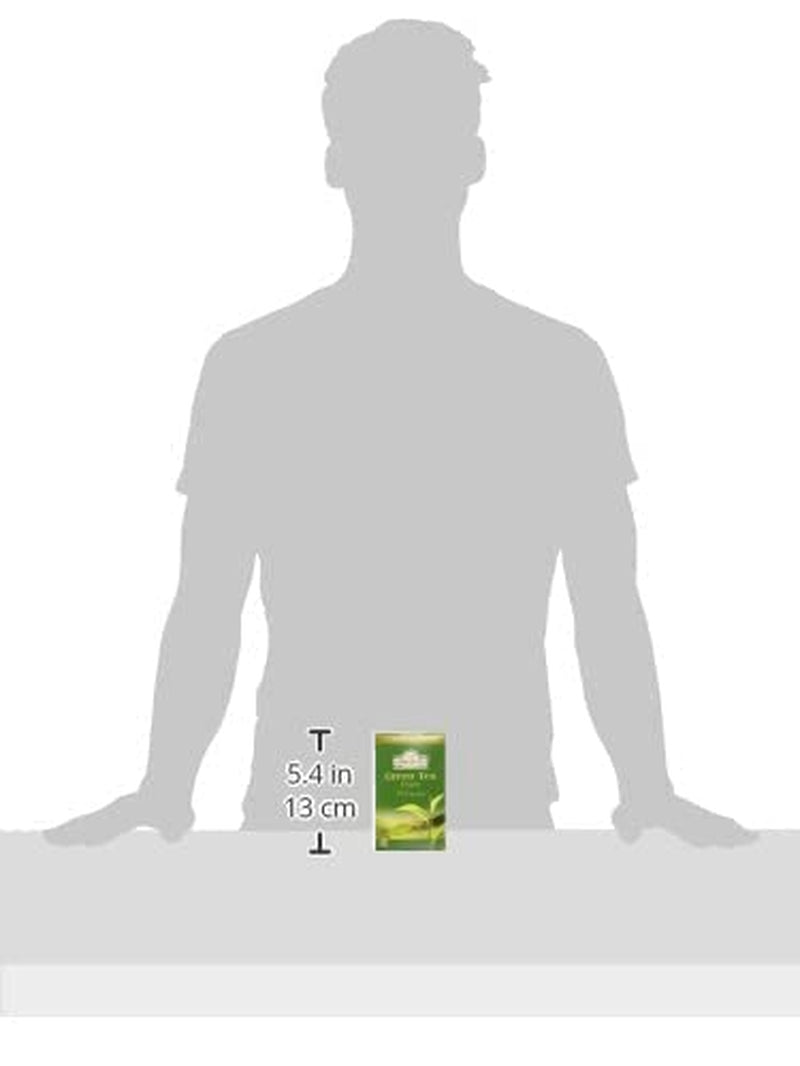 Ahmad Tea - Groene thee - Smaakverzegelde, individueel verpakte theezakjes met 2 g thee per portie - 20 theezakjes met bandjes (pak van 2)