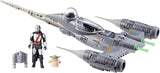 Star Wars Epic Hero Series N-1 Starfighter of the Mandalorian Grote actiefiguren en spannende accessoires voor spannende manoeuvres Spannende cadeau-actiefiguren Naty Shop Standaardtitel