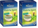 Meer MATCHA SPIRIT | Groene thee met Matcha | 20 theezakjes | Veganistisch | Glutenvrij | Lactosevrij (pak van 2)