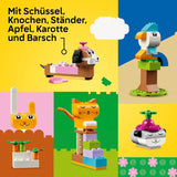 LEGO Classic Creative Animals, doos met kleurrijke stenen, bouwstenen dierfiguren zoals hond, kat, konijn, hamster en vogel, constructiespeelgoed voor jongens en meisjes vanaf 5 jaar 11034 Bouwsets Besuche den LEGO-Store