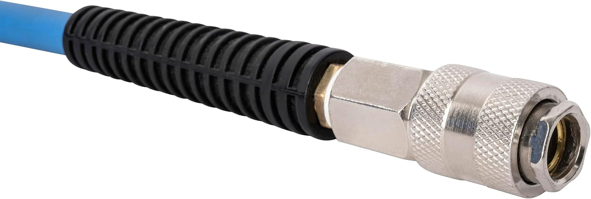 Automatische slanghaspel Güde 10 m (werkdruk 12 bar, 180° rotatie, uiterst flexibele persluchtslang, olie- en temperatuurbestendig, aansluitschroefdraad 1/4", muurbeugel)