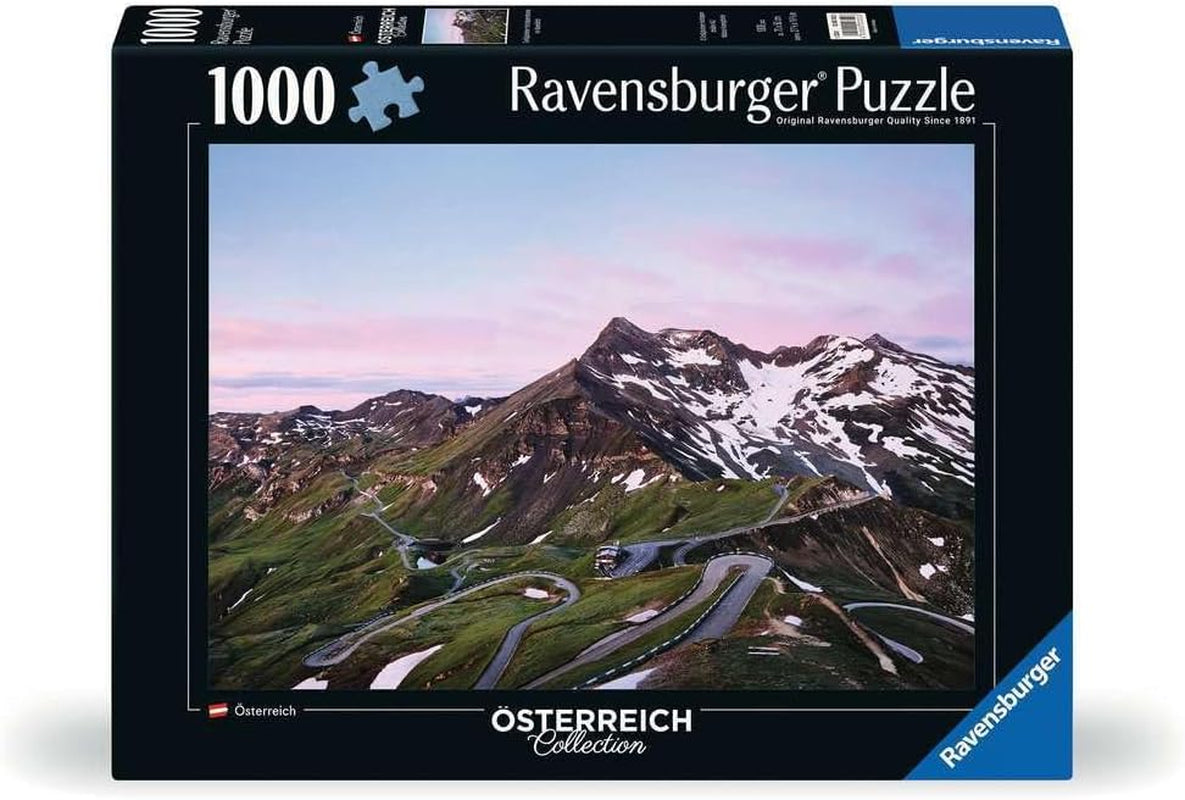 Ravensburger Puzzel 88195 88195-Großglockner Hochalpenstraße Legpuzzel van 1000 stukjes voor volwassenen en kinderen vanaf 14 jaar Puzzel Naty Shop Nieuw ontwerp