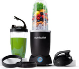 Nutribullet Personal Blender, Der Leistungsstärkste Mixer Für Eine Portion, 1000 Watt en Leiser Motor, 900 Ml Becher Aus Tritan Renew, Leuchtende Touch Bedienknöpfe, Dunkel Grau Bucatarie Naty Shop Schwarz 1200W