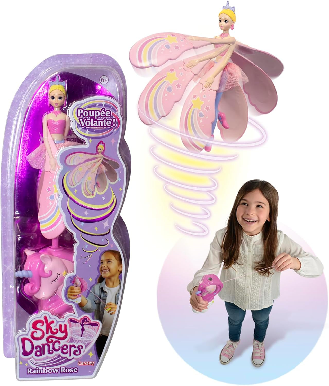 Sky Dancers – Lansay – Vliegende pop – 6 jaar