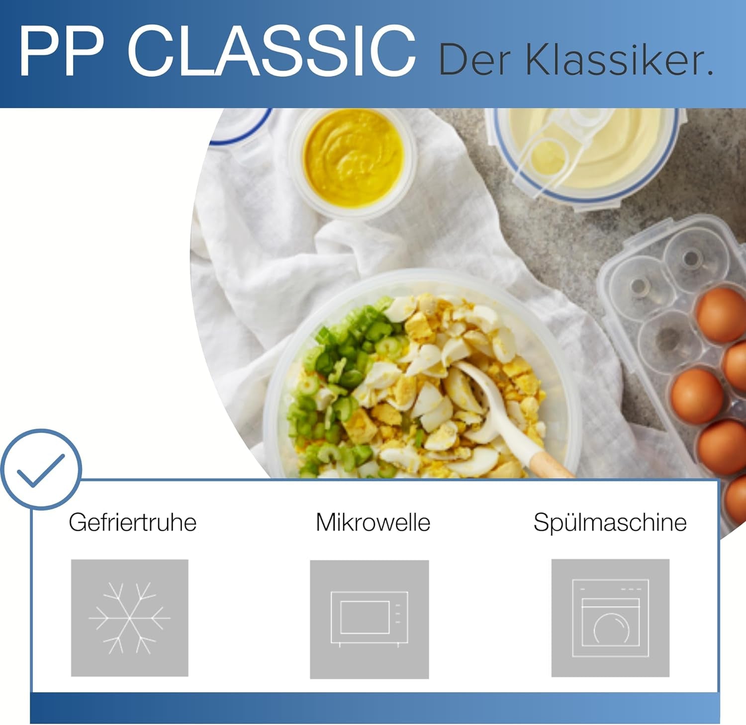 LocknLock PP Classic voedselbewaarpottenset 5-delig | 180 ml, 350 ml, 600 ml, 870 ml, 3,6 liter | 100% lucht- en waterdicht | zonder BPA | vriezer- en koelkastorganizer | vaatwasser- en magnetronbestendig Naty Shop voedselbewaardozen