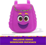 DORA - Beste Vriend Pop - Maat 22 cm, met kambaar haar, schooltas en apenlaarzen, bekend uit de populaire tv-serie, voor kinderen vanaf 3 jaar