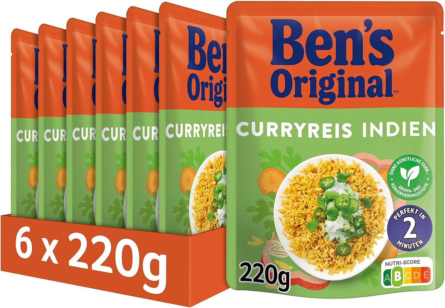 BEN'S ORIGINAL™ Mexicaanse expressrijst 6 x 220 g