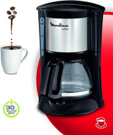 FG150813 Subito koffiezetapparaat, 6 kopjes, Zwart/RVS
