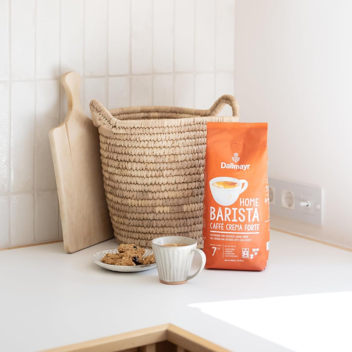 Thuis Barista Caffé Crema Forte 1000g hele bonen