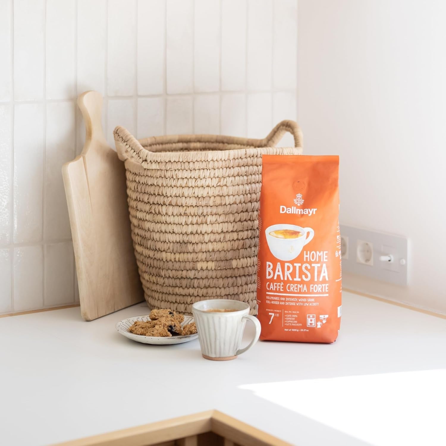 Thuis Barista Caffé Crema Forte 1000g hele bonen