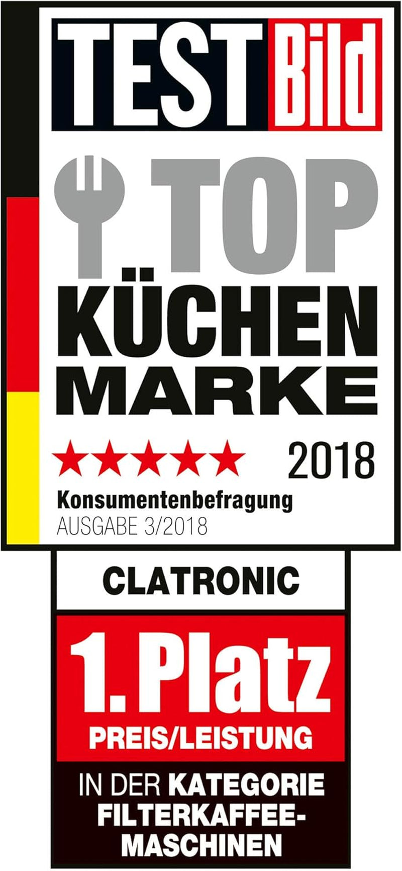 Clatronic® espressomachine | Automatische espressomachine voor 12-14 kopjes (ca. 1,5 liter) | Espressomachine met filter en antidruppelsysteem | 900W | Espressor KA 3473 Zwart