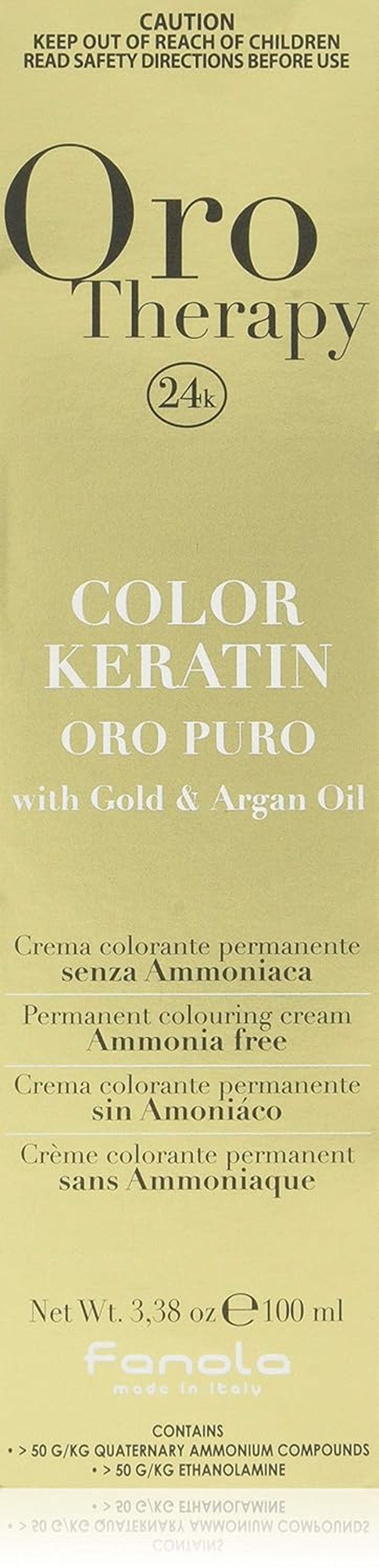 Fanola Oro Therapy Kleur Keratine 5.0 100ml