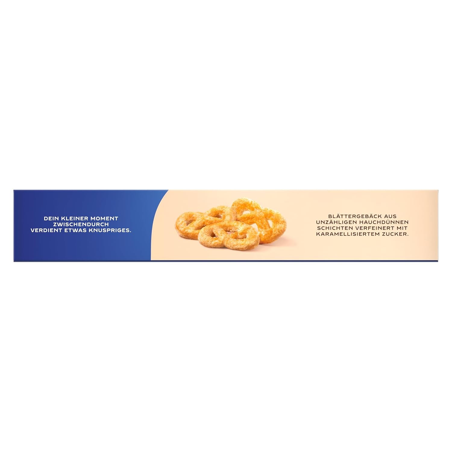 Bahlsen bladerdeeg - Pak van 12 - Gekarameliseerd bladerdeeg in pretzelvorm (12 x 100 g)