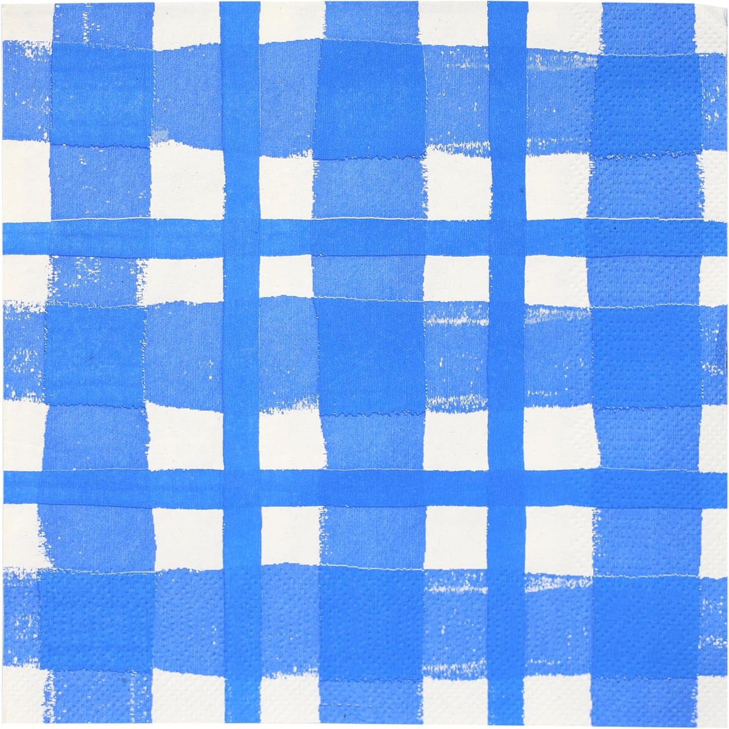 Talking Tables 20 x gele gingham wegwerp servetten van gerecycled papier voor buiten zomerpicknicks en diners, milieuvriendelijk voor verjaardagsfeestjes, Pasen, bruiloften, barbecues, 3-laags 33 cm