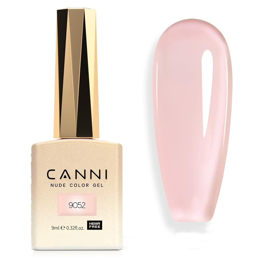 CANNI gel nagellak, semi-permanent, donkerpaars, nagellak, UV-gel, losweken, manicure