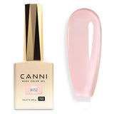 CANNI gel nagellak, semi-permanent, donkerpaars, nagellak, UV-gel, losweken, manicure