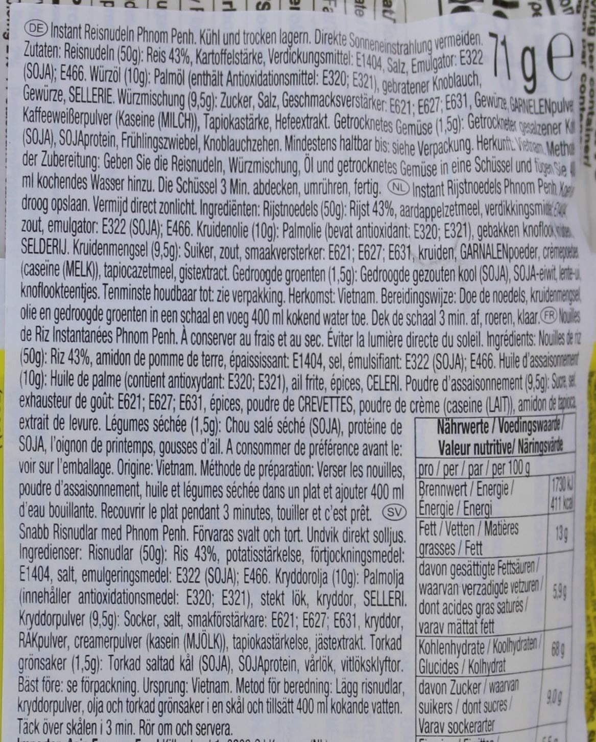 ACECOOK - OF Nam Vang Instant Rijstnoedels - Multipack (24 x 71 g)