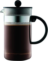Bodum koffiezetapparaat 1582-01 bistroNOUVEAU (French Press-systeem, vaatwasmachinebestendig), 1,5 liter, zwart