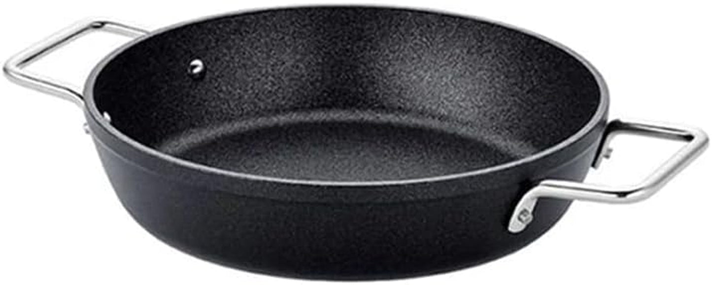 Fissler Adamant, serveerpan, aluminium, antiaanbaklaag, hoge rand, krasbestendig - Inductiepotten en pannen Naty Shop Nieuw model 24 Cm