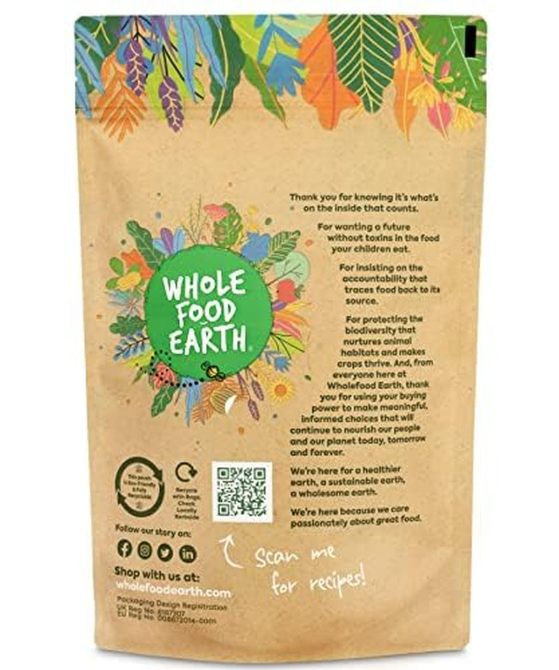 Wholefood Earth kortkorrelige bruine rijst - non-GMO - natuurlijk - vegan - zuivelvrij - geen toegevoegde suikers, 3 kg