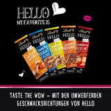 Lindt HALLO Aardbei-chocolade-cheesecake | Reep 100g | Melkchocolade met Aardbeienkwarkroomvulling | Chocoladereep | Chocoladecadeau (pak van 5)