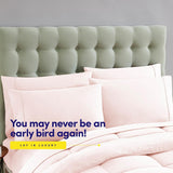Sweet Home Collection All Seasons alternatief dekbed, warm, luxe, pluche, loft, microvezel, vulling, beddengoed, vol, lichtrood King Naty Shop Quilts en quilts