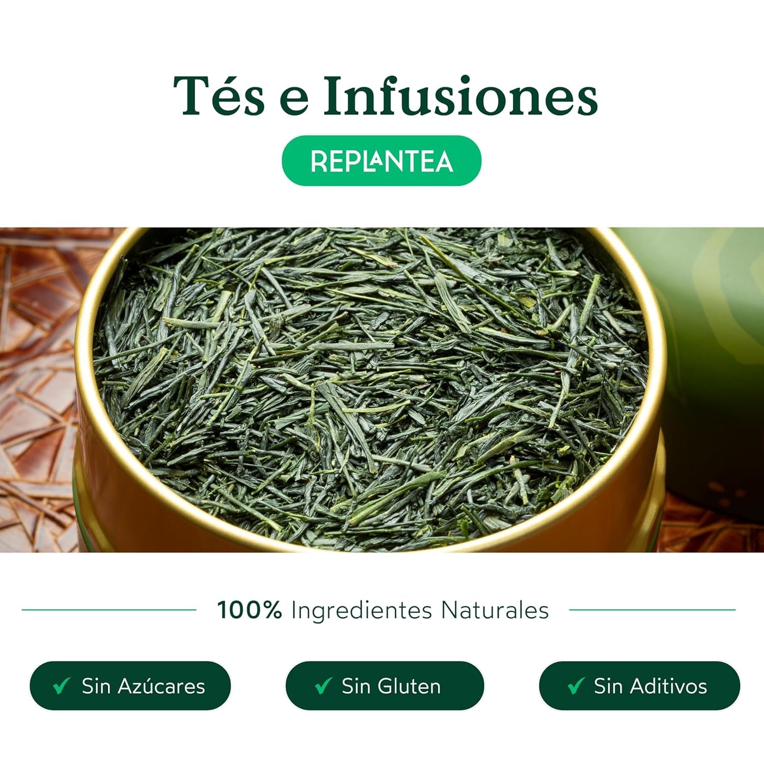 Biologische Gyokuro Japanse Groene Thee (100 g) | Premium bulkthee | Verfijnde umami-smaak en delicate zoetheid | HERPLANTEREN