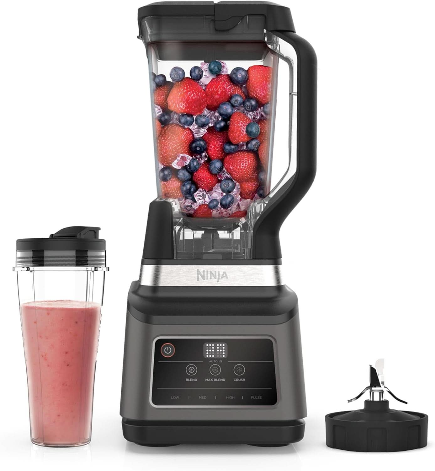 Keukenmachine Auto-IQ-technologie Ninja BN650EU, 850W, 2,1L, Zwart Naty Shop Mixer 2 in 1