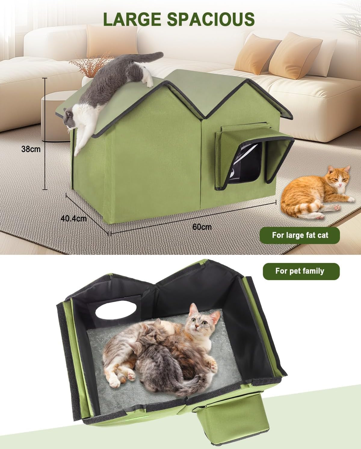 Dekens en meubels, Huisdieren, Grotten & Huizen, Katten, Kattenbedden, Katten - bedden, matrassen