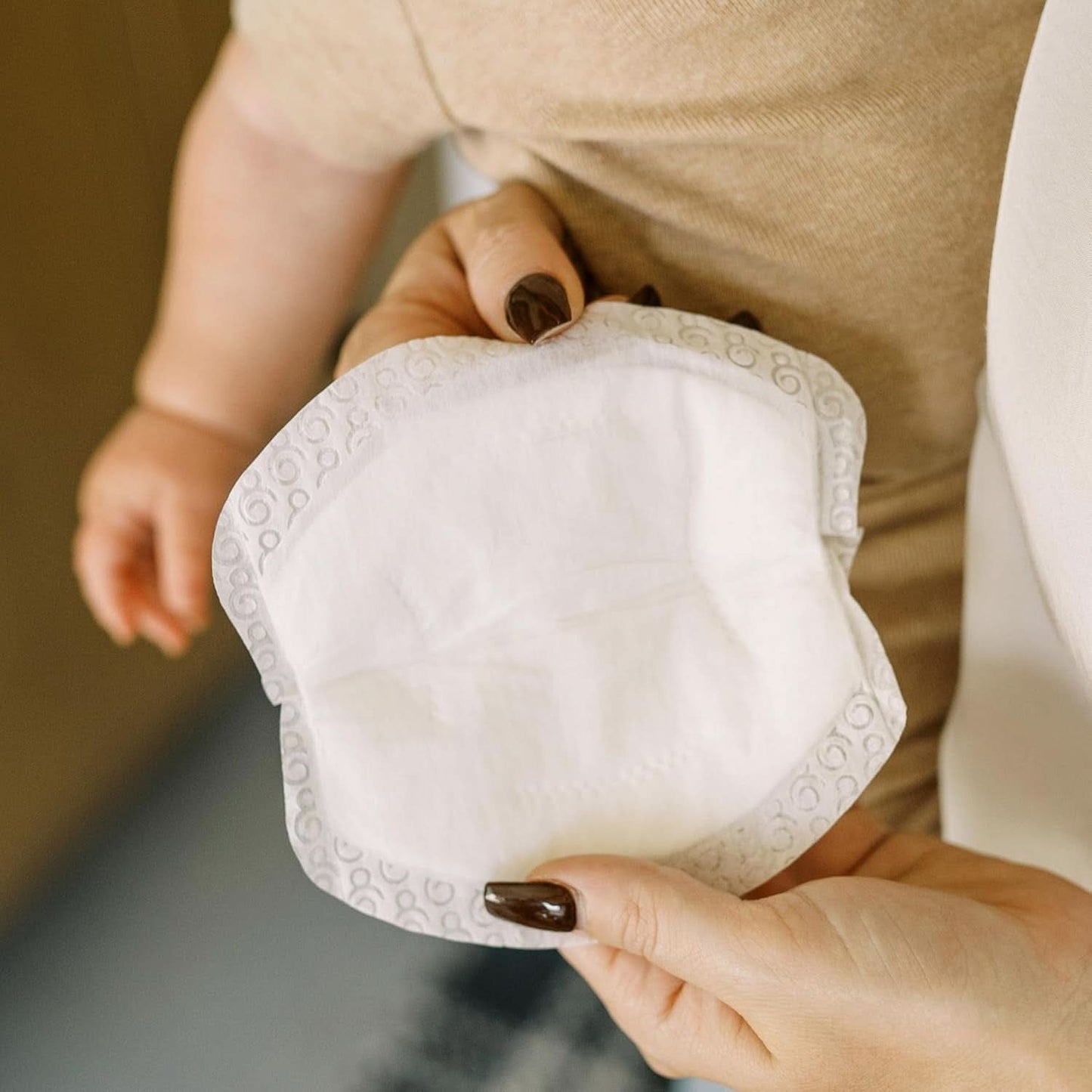 Wegwerpschijven, absorberend, zwart, 60 stuks Voedings- en borstvoedingsaccessoires Bebe Naty Shop