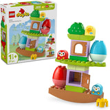 LEGO DUPLO boom om te balanceren en te stapelen, ontwikkelingsspeelgoed, bouwset voor kinderen vanaf 18 maanden, creatief speelgoed voor kinderen, educatief speelgoed met 2 speelgoedvogels 10440 Bouwsets Besuche den LEGO-Store Standaard titel