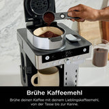 Ninja Prestige 2-in-1 filterkoffiezetapparaat met capsules en geïntegreerde melkopschuimer, voor latte, ijskoffie en Flat White, zwart CFN802EU