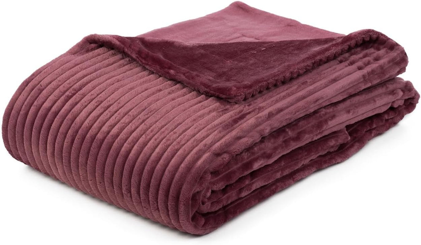 Gözze - Comfortabele en zachte deken in corduroy-look, 1620G/stuk, 150 X 200 Cm - kaneel Bedden en dekens Besuche den Gözze-Store Berries