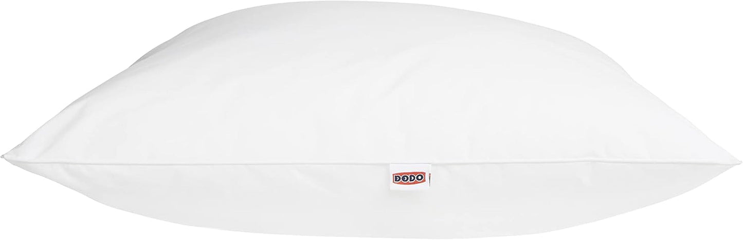 DODO 64476 Calgary Kussen, Dons/Gans & Eendenleer, 65 X 65 cm, Wit Naty Shop Standaard Kussens