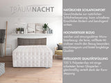 Traumnacht ontspanningsdeken 135 X 200 Cm, 4 kg verzwaarde deken voor kalmering en stressverlichting, aanbevolen voor volwassenen, Oeko-Tex gecertificeerd, geproduceerd volgens Duitse kwaliteitsnormen Quilts en quilts Naty Shop