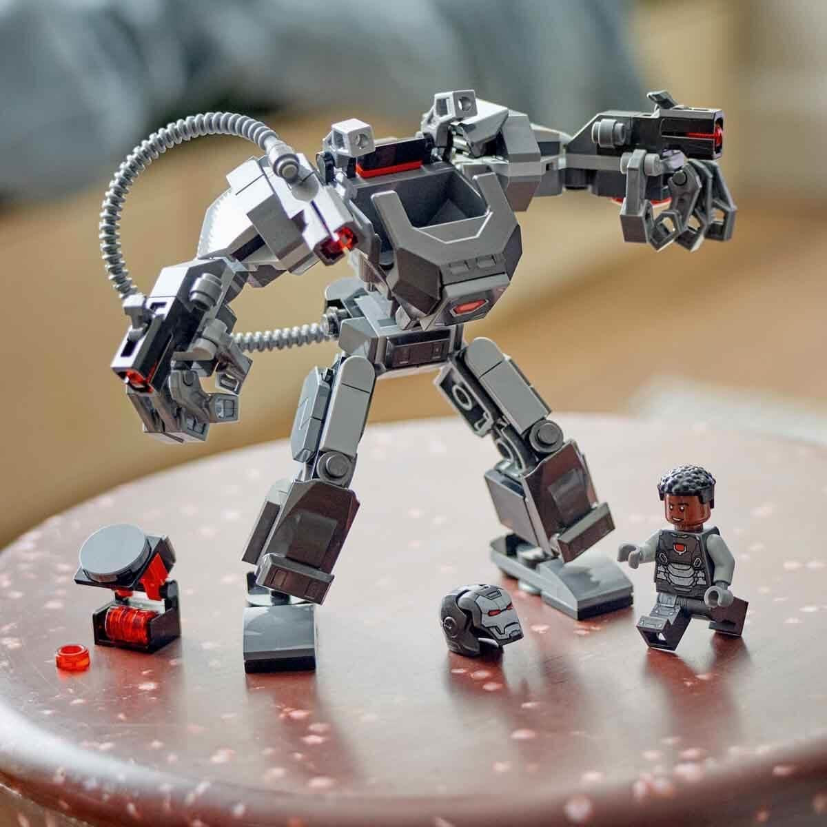 LEGO Marvel War Machine Mech 3-Shooter Superheld bouwbaar speelgoed voor kinderen MCU Legendarisch actiefiguurcadeau voor jongens en meisjes van 6 jaar oud 76277 Bouwsets bij LEGO-Store