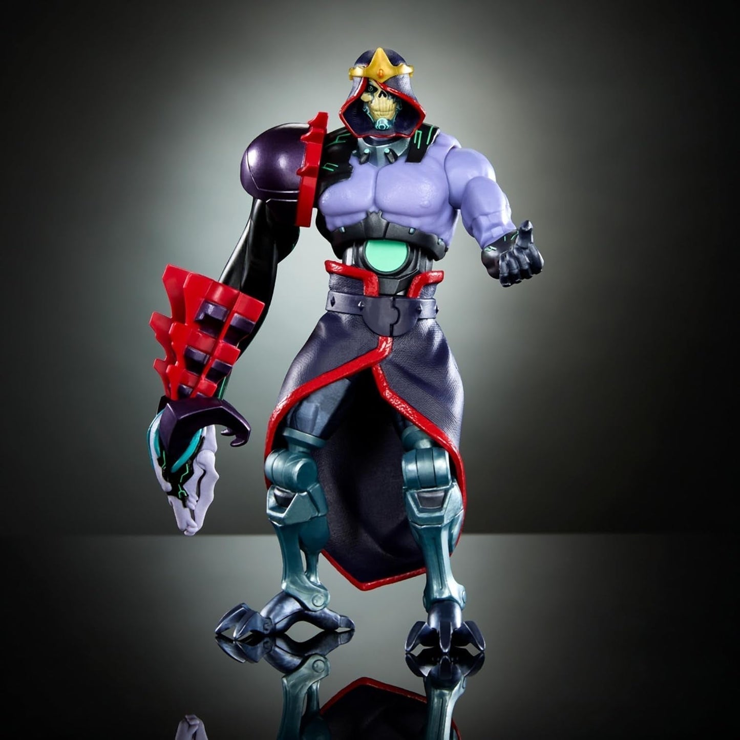 Masters of the Universe: Revolution Masterverse Skeletor-actiefiguur verzamelfiguur met 30 bewegingspunten en beweegbare robotarm Motu Toy HYC46 Actiefiguren Naty Shop