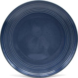 ECHTWERK "Alicia" 16-delige vintage combinatieserviesset modern design voor 4 personen Elegante donkerblauwe steengoedserviesset met 4 borden 4 zijborden 4 kommen 4 theekopjes