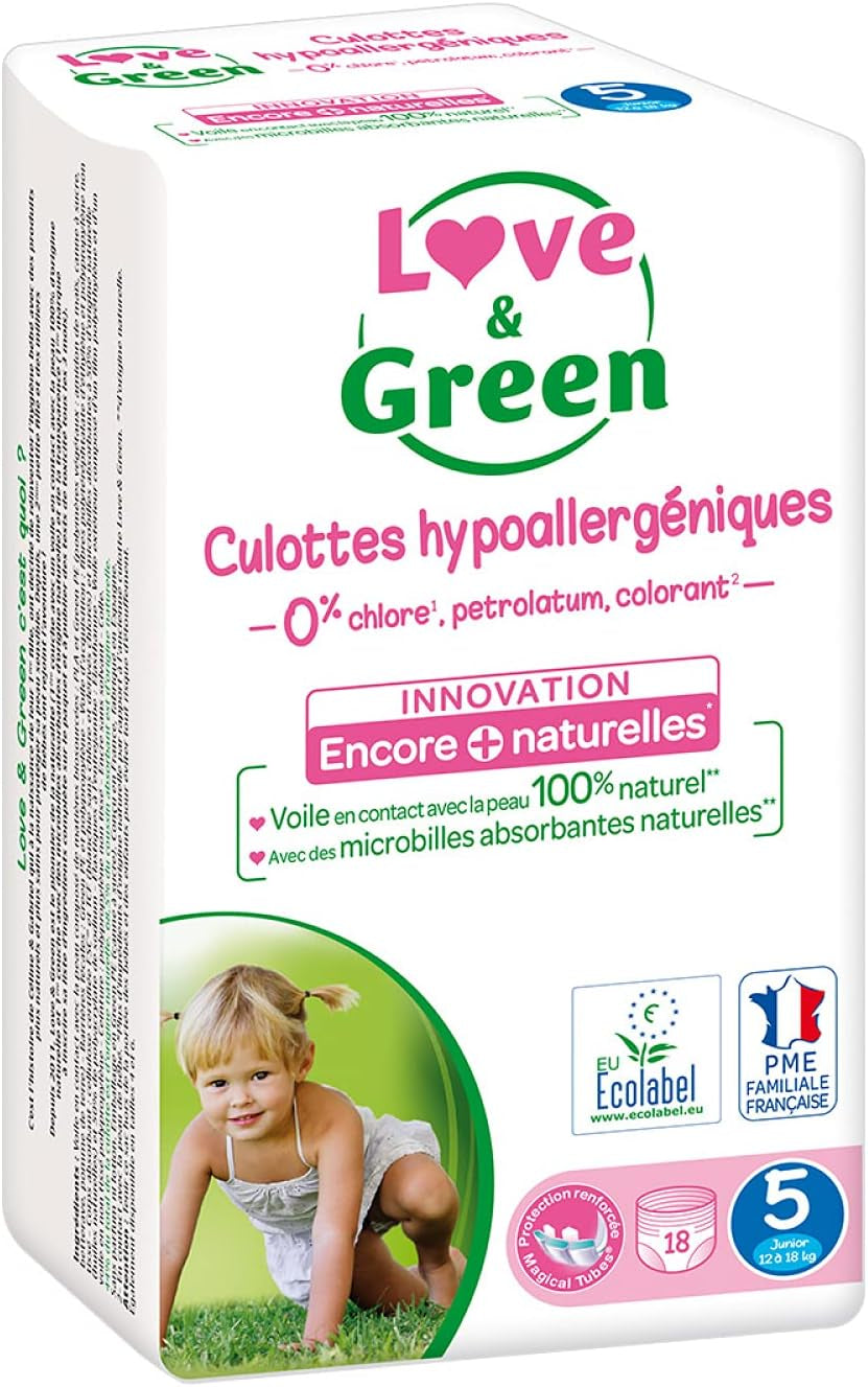Hypoallergene luiers, maat 5, 1 pakje - 18 stuks