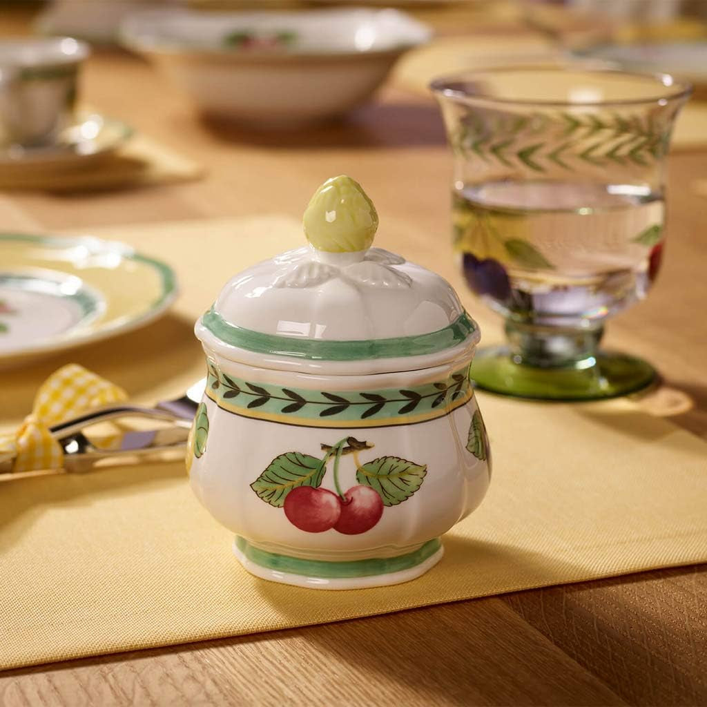 Villeroy & Boch French Garden Fleurence theepot, premium porselein, wit/veelkleurig 10-2281-0930 0,20 liter
