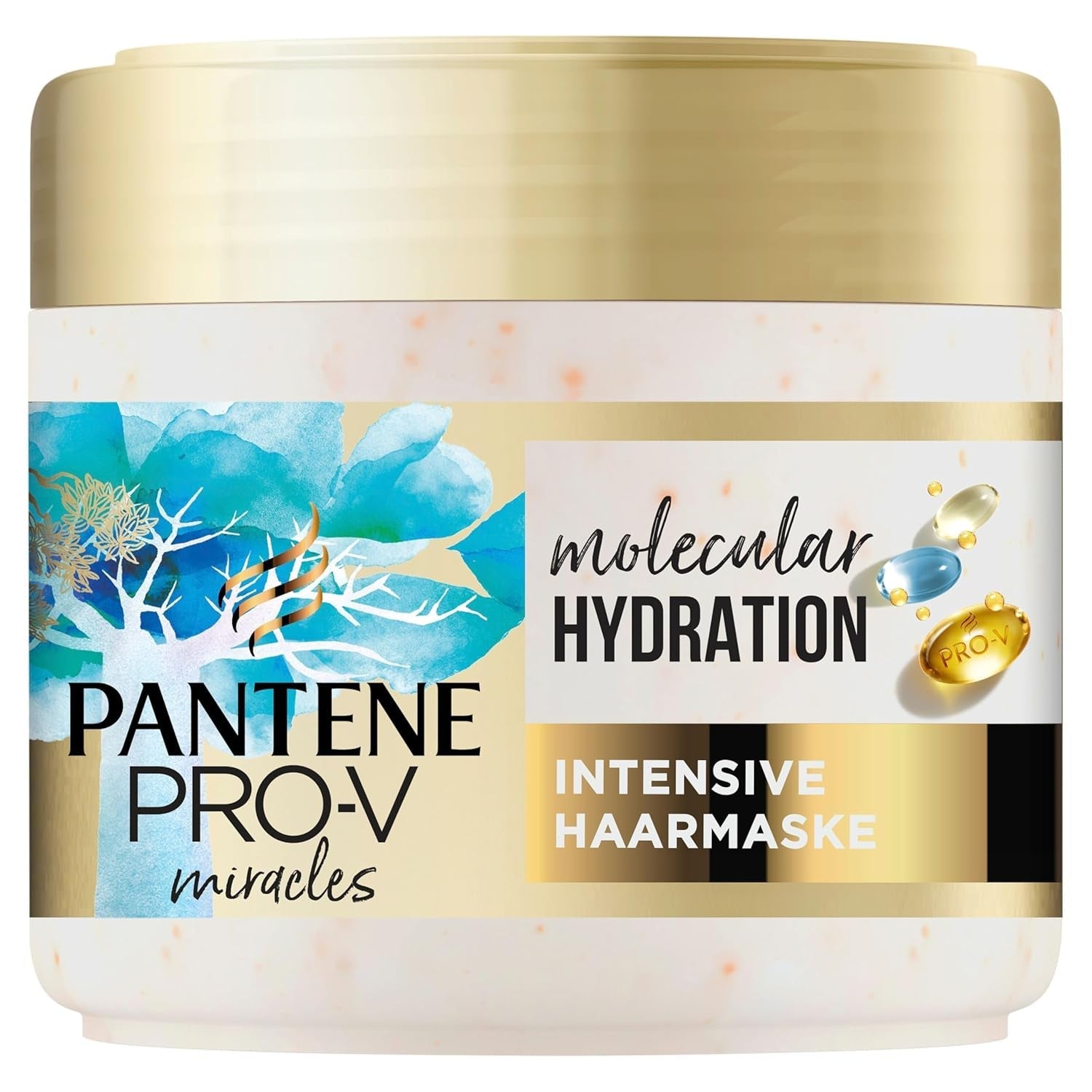 Pantene Pro-V Deep Hydration intensief haarmasker met biotine 300ml. Pro-V Miracles intensieve verzorging voor droog haar. Zachter haar na de eerste toepassing. Geschikt voor dagelijks gebruik Naty Shop Haarmasker Standaard titel