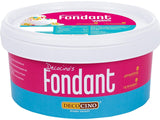 DECOCINO witte fondant - voordeelverpakking van 7 kilogram - ideaal voor het decoreren van taarten, taarten, cake pops - vegan en lactosevrij Naty Shop suikerpasta 1 kg