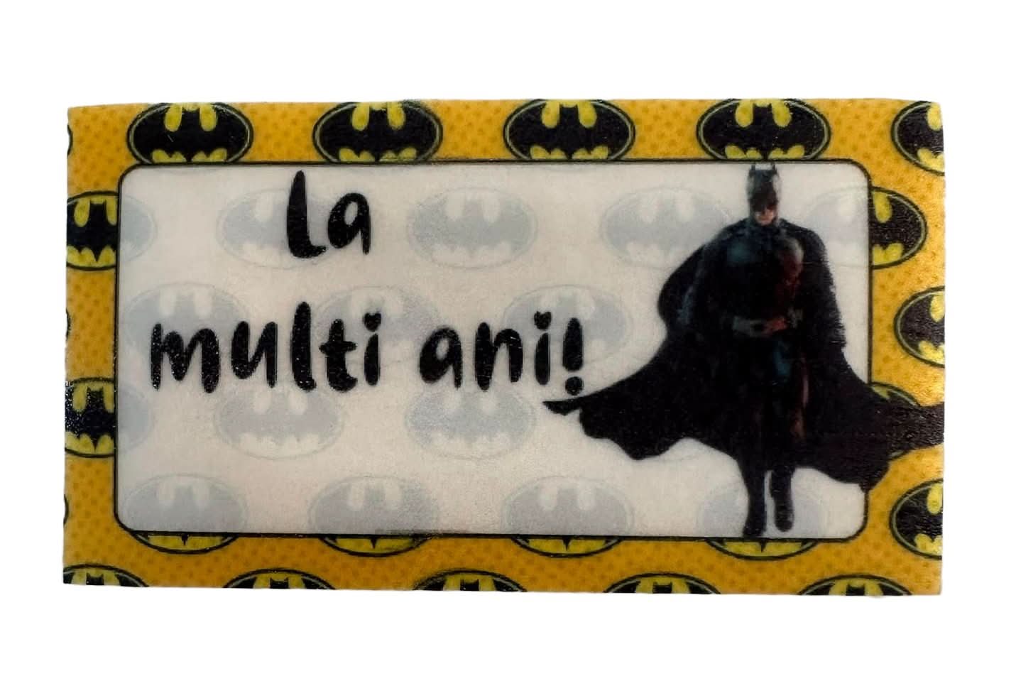 Eetbare suikerdecoratie, Batman - "Happy Birthday!" Nati-winkel