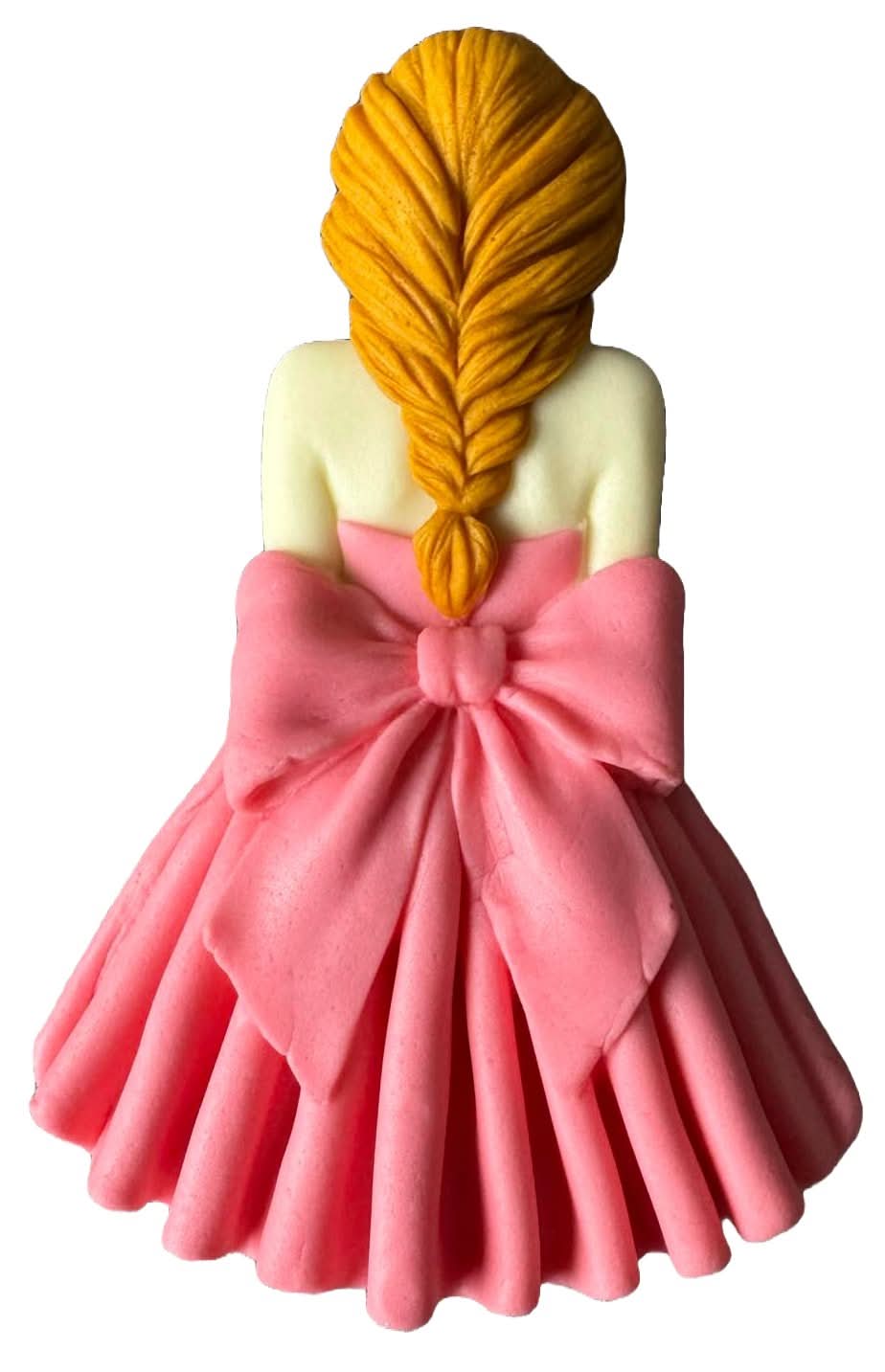 Eetbare suikerdecoratie, Beautiful Lady Sugar Paste Decorations Nati Shop