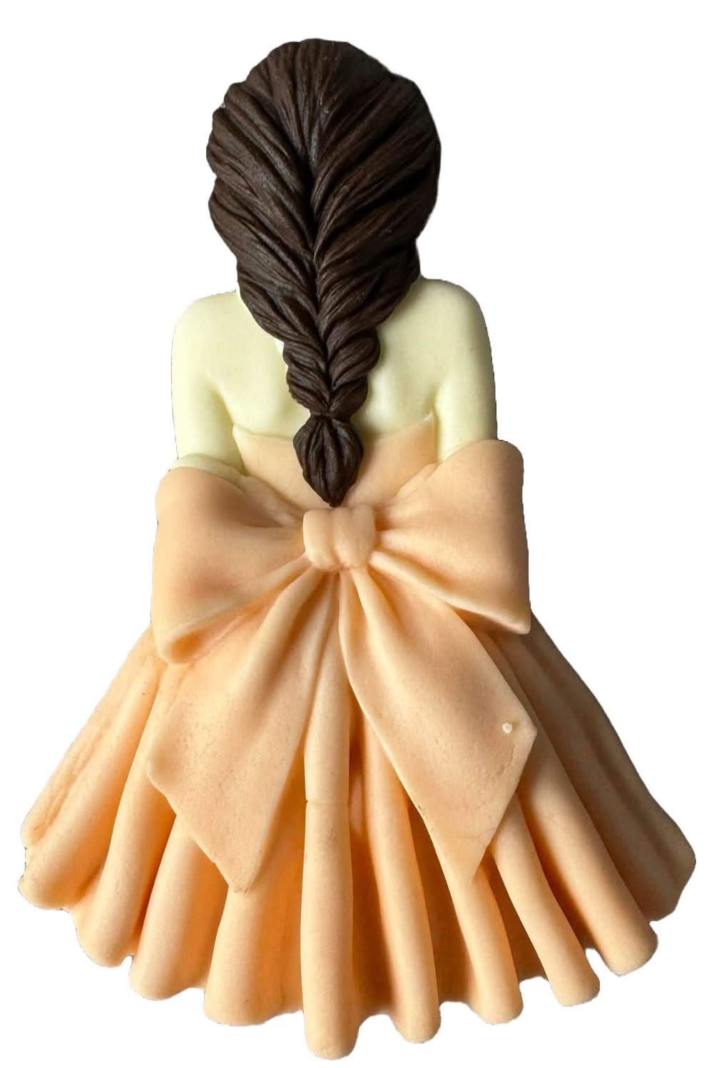 Eetbare suikerdecoratie, Beautiful Lady Sugar Paste Decorations Nati Shop