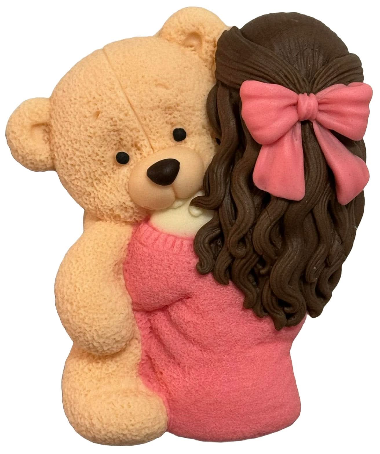 Eetbare suikerdecoratie, Beautiful Lady Sugar Paste Decorations Nati Shop