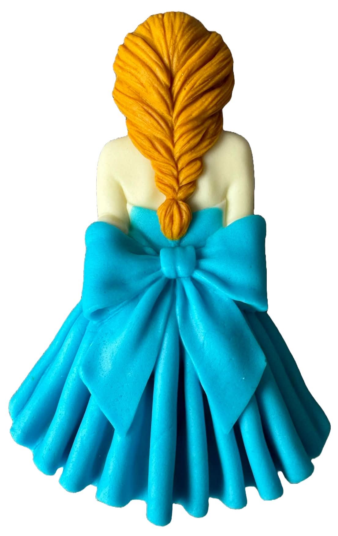 Eetbare suikerdecoratie, Beautiful Lady Sugar Paste Decorations Nati Shop