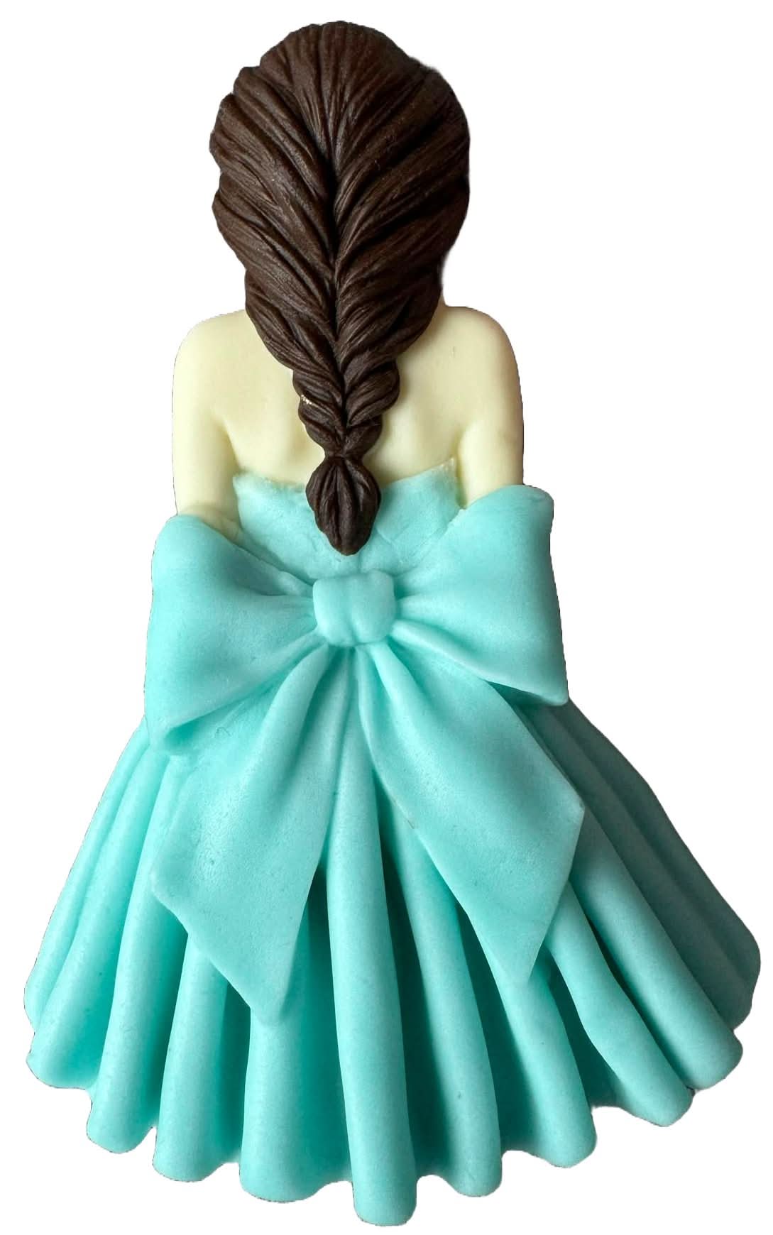 Eetbare suikerdecoratie, Beautiful Lady Sugar Paste Decorations Nati Shop