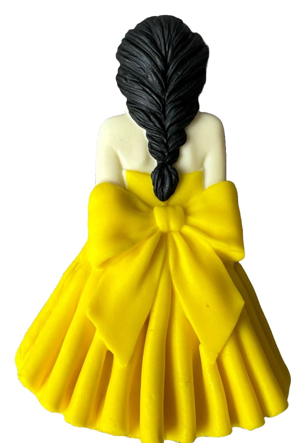 Eetbare suikerdecoratie, Beautiful Lady Sugar Paste Decorations Nati Shop